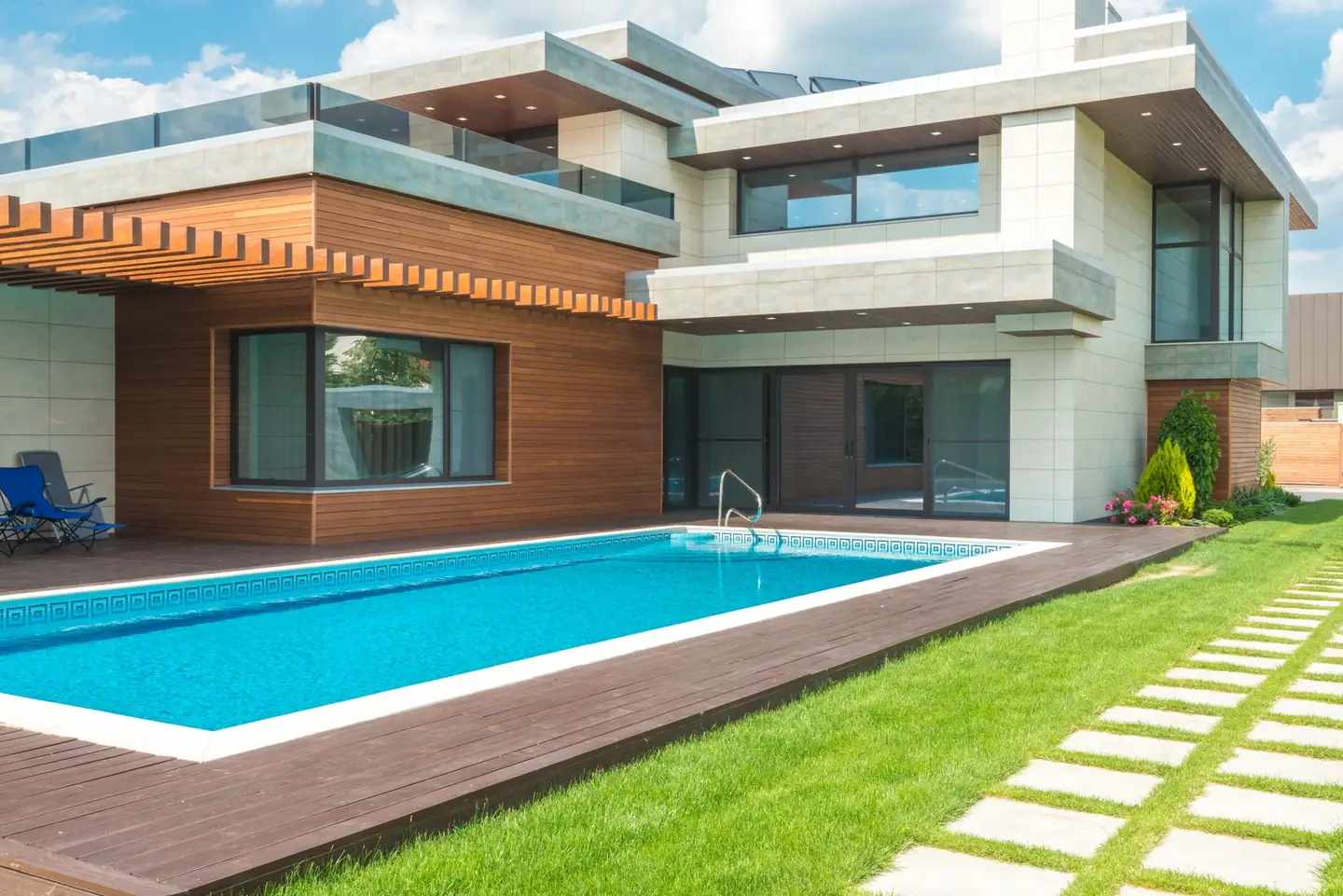 Swimming pool built in Brays Creek, NSW